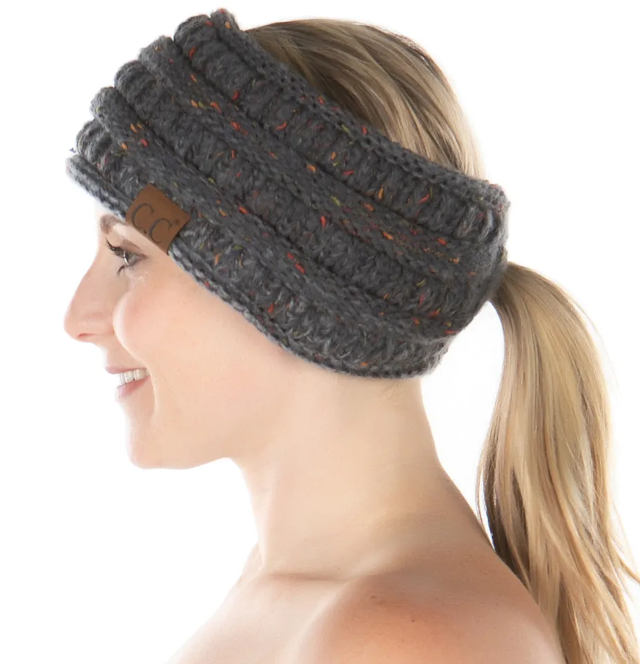 Lined Ponytail Headband