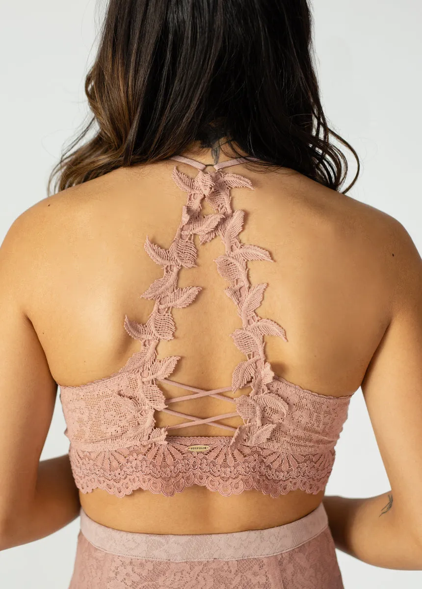 Poesy Bralette in Desert Shell