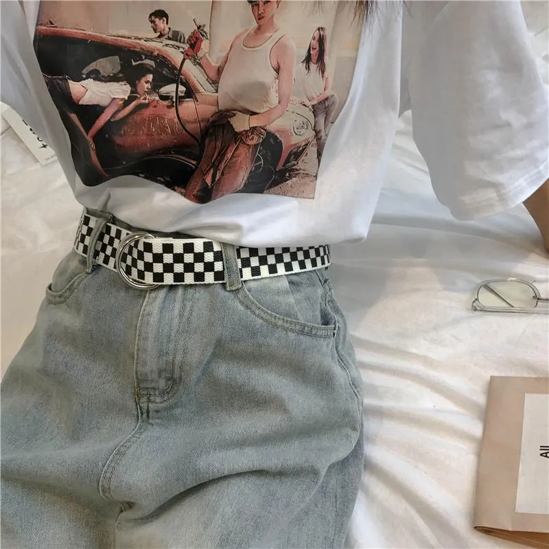 "CHECKERS" BELT K053106